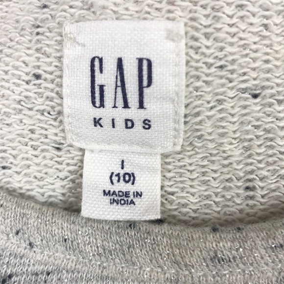 GAP Kids White Top w/Black Bottom Party Dress Sz10 - Picture 9 of 13